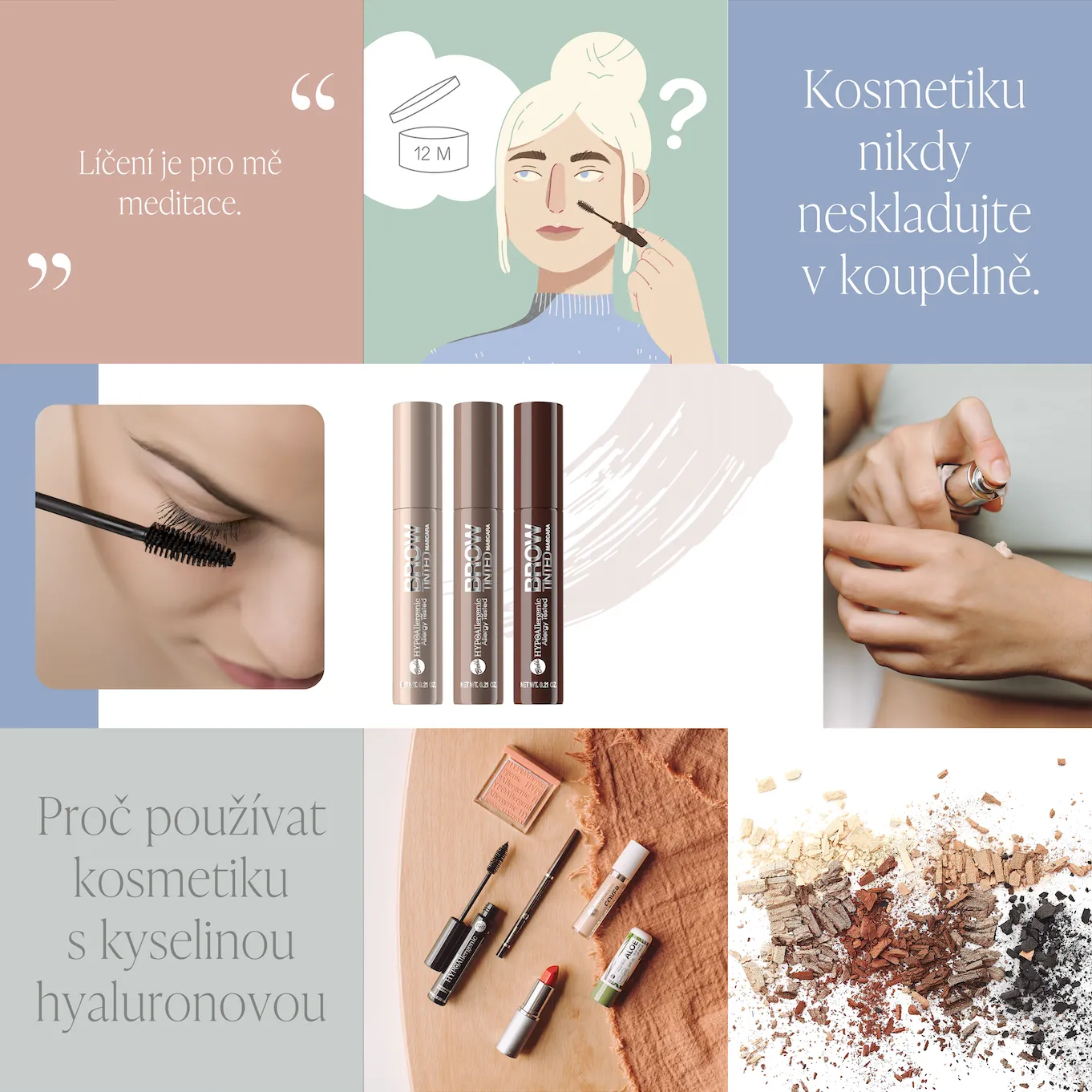 Bell HYPOAllergenic Instagram feed grid overview