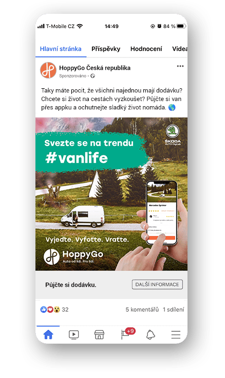 HoppyGo social media ad